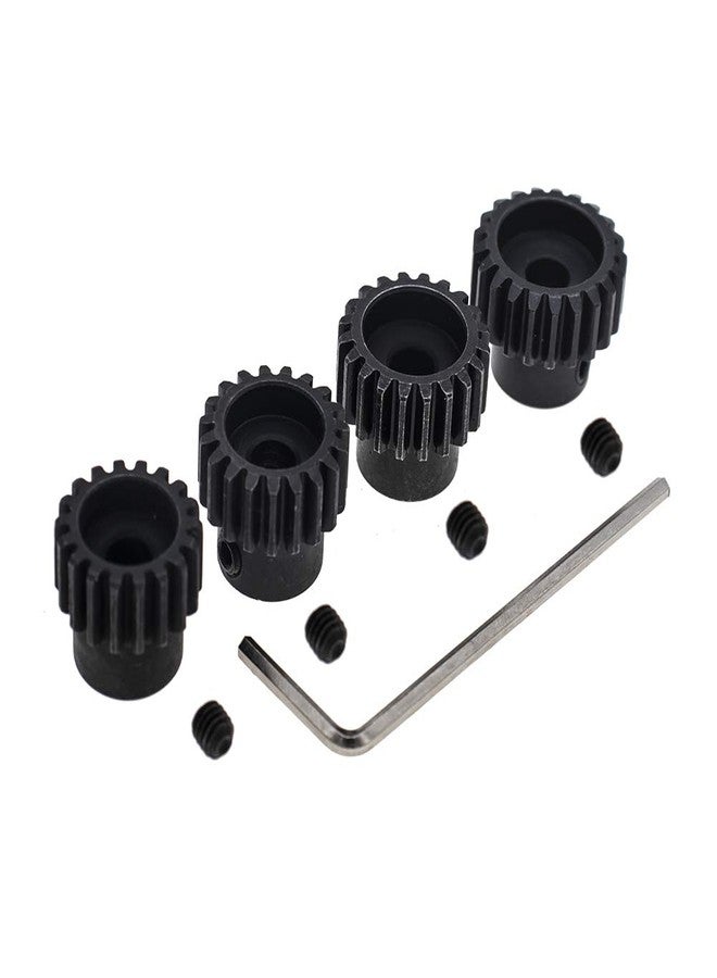 GTHELE 4pcs 32p Pinion Gear 5mm Set Hardened 18t 19t 20t 21t 32 Pitch Gears RC Upgrade Part with Screwdriver - Image 4